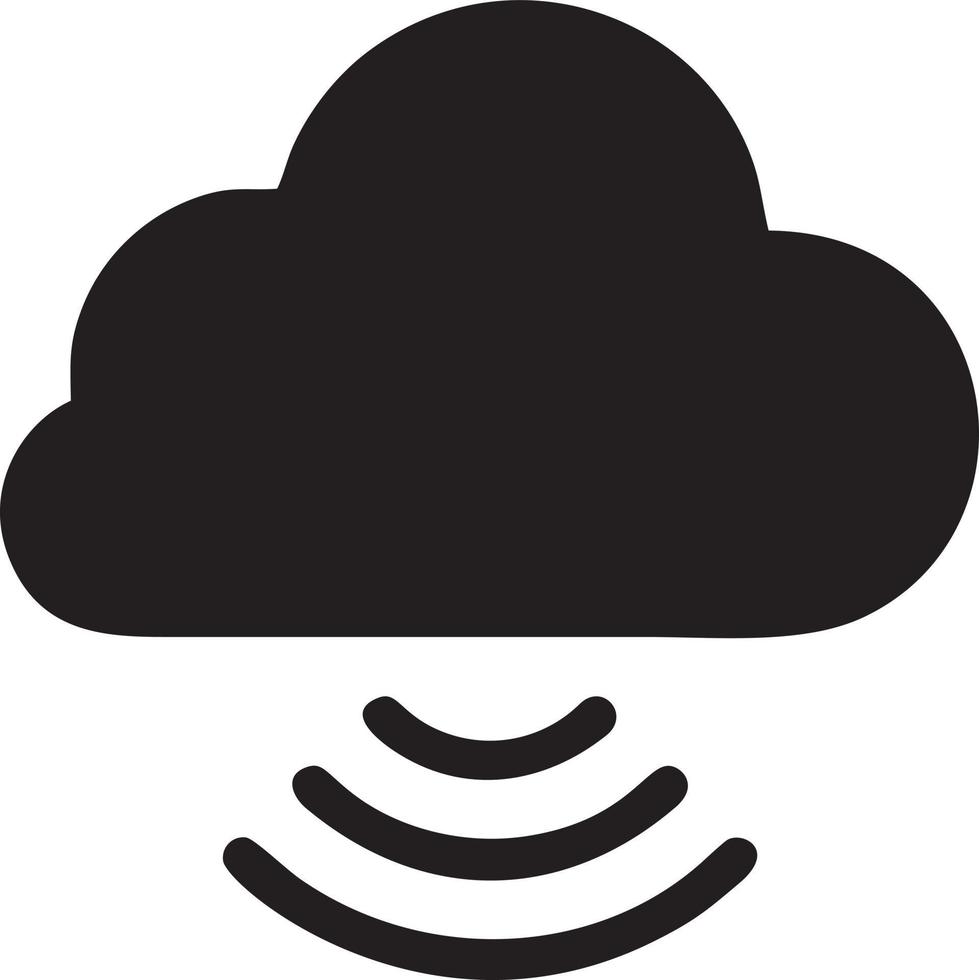 Signal Kommunikation Information Verbindung kabellos Symbol Symbol Vektor Bild, Illustration von das Netzwerk W-lan im schwarz Bild. eps 10