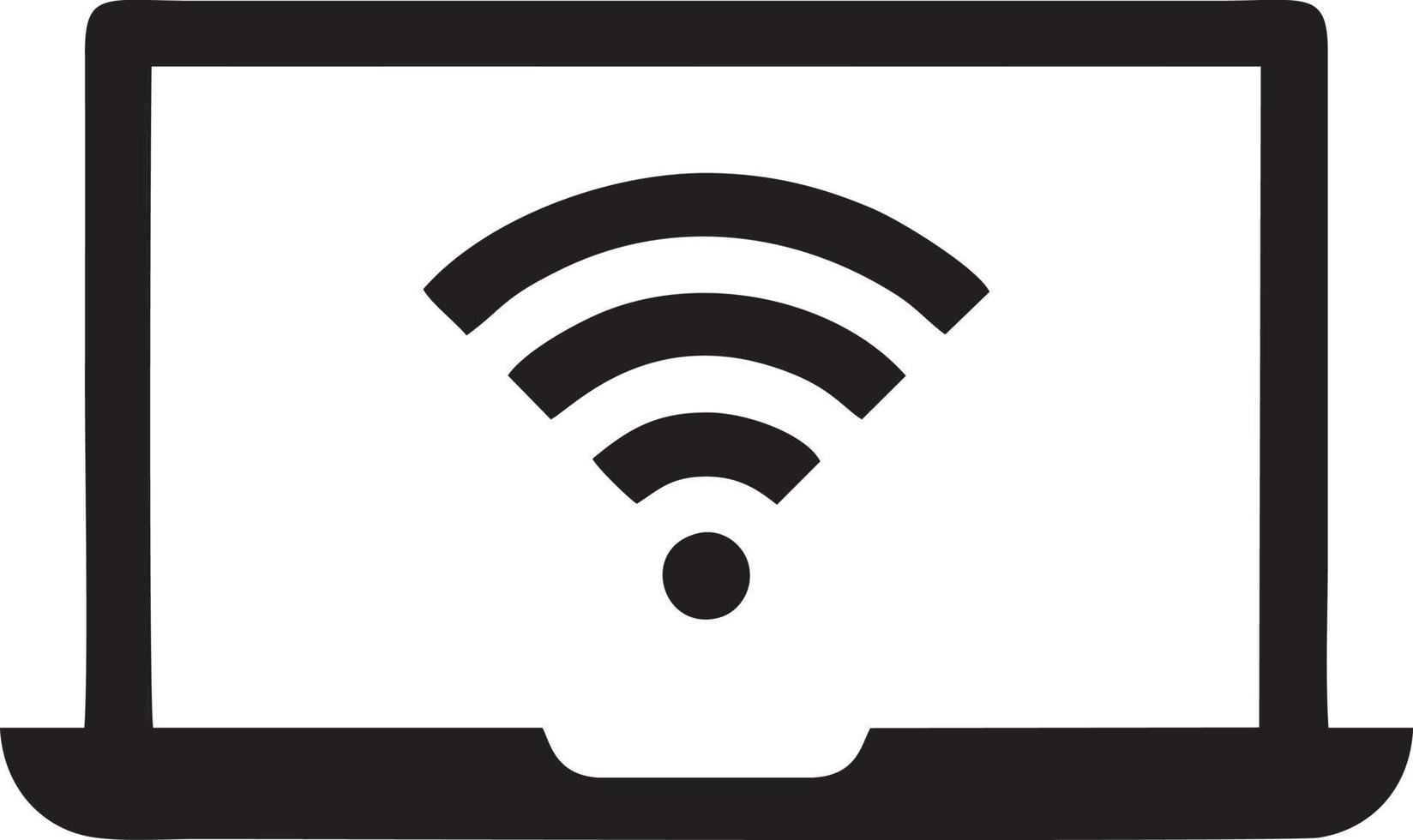 signal kommunikation information förbindelse trådlös ikon symbol vektor bild, illustration av de nätverk wiFi i svart bild. eps 10