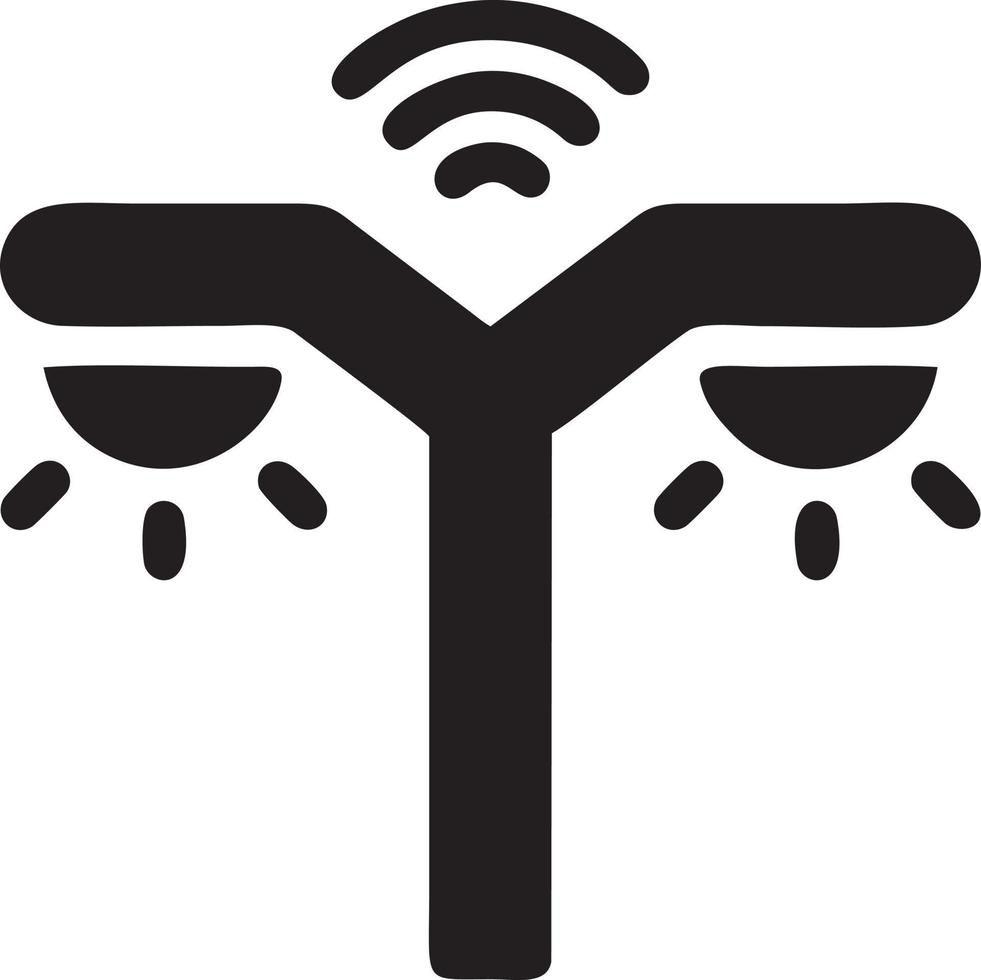 signal kommunikation information förbindelse trådlös ikon symbol vektor bild, illustration av de nätverk wiFi i svart bild. eps 10