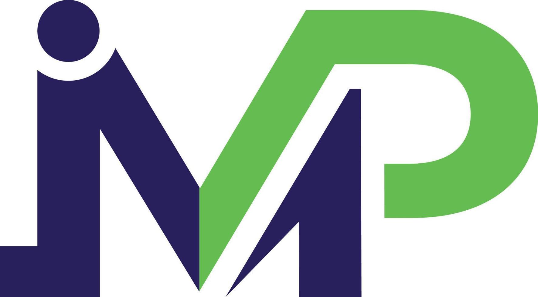 mp medizinisch Logo vektor