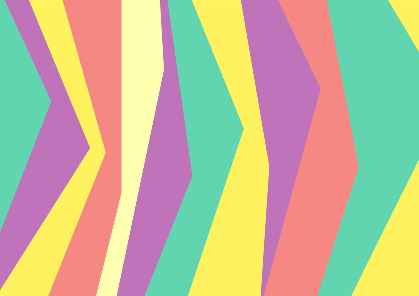 abstrakt färgrik pastell Ränder minimal bakgrund vektor