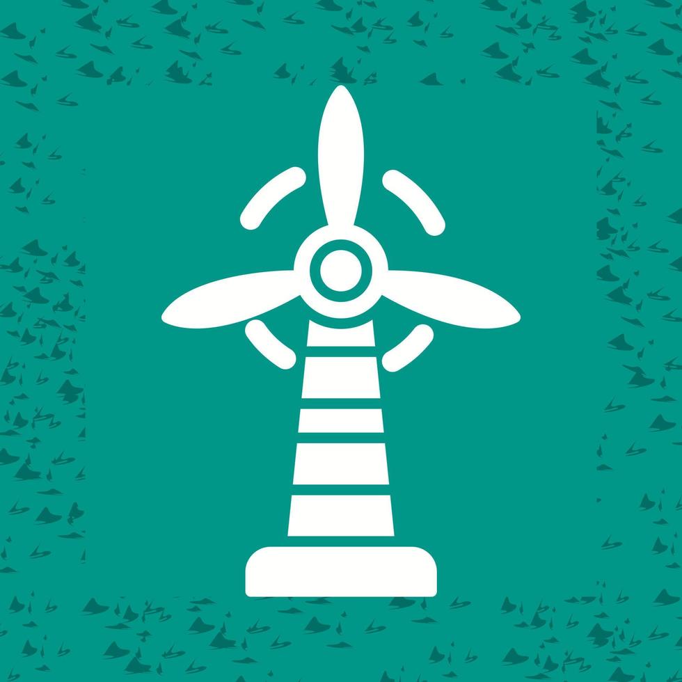 Symbol für Windmühlenvektor vektor