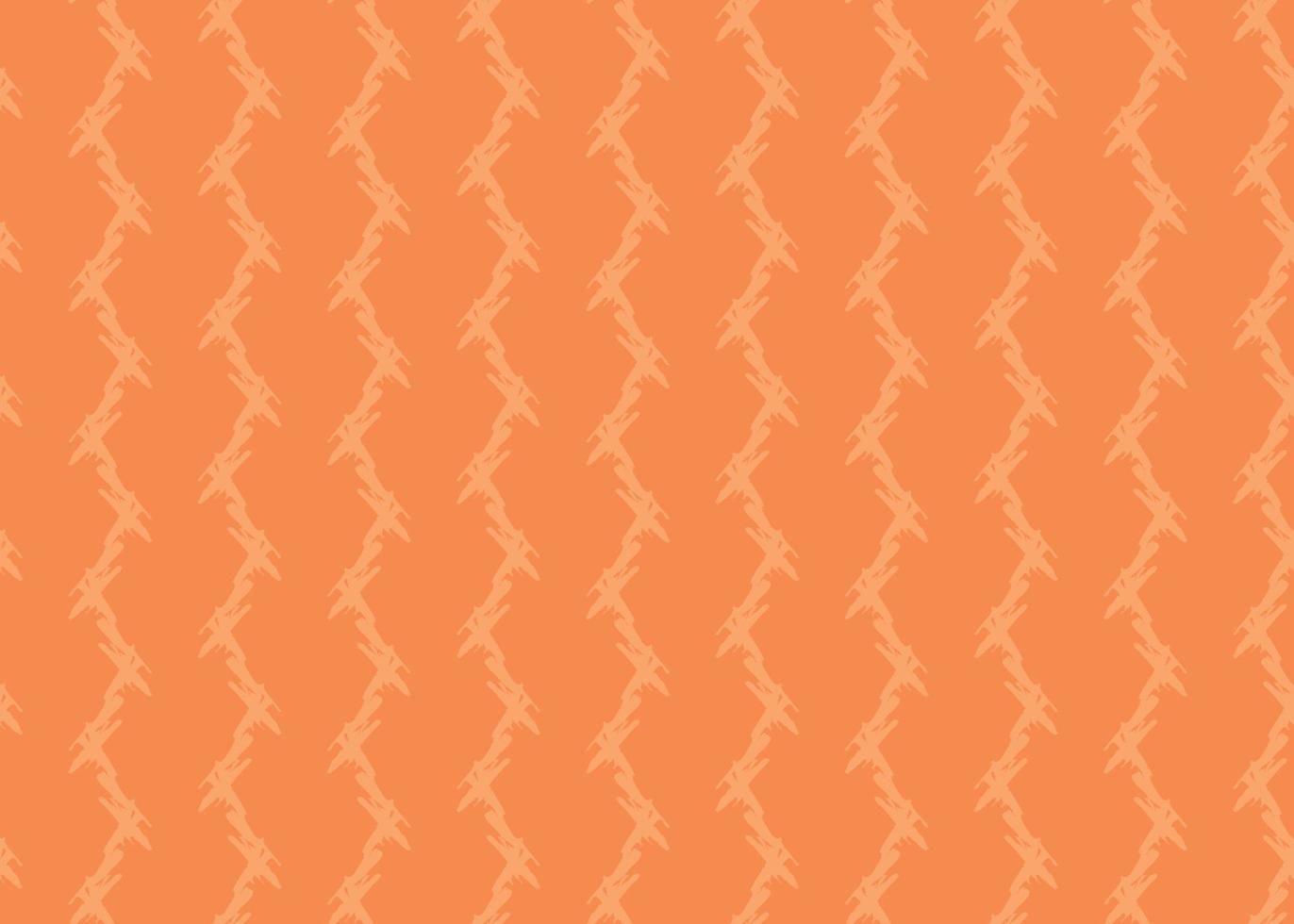 Vektor Textur Hintergrund, nahtloses Muster. handgezeichnet, orange Farben.