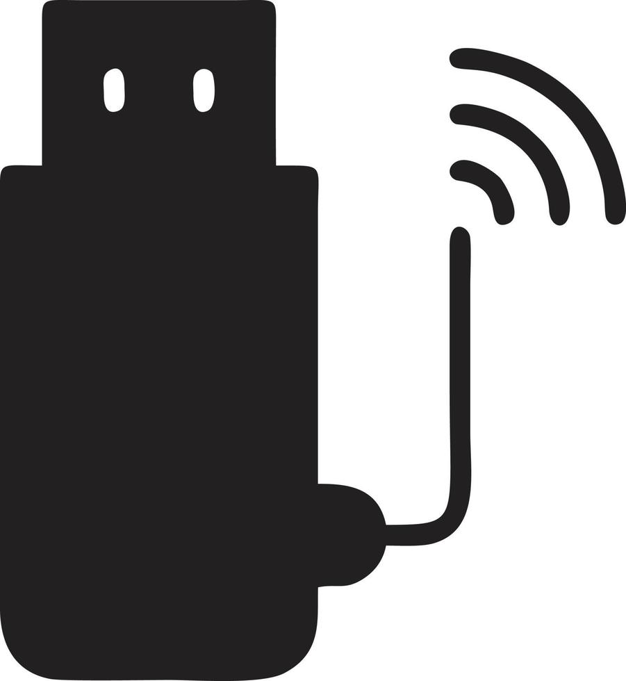 signal kommunikation information förbindelse trådlös ikon symbol vektor bild, illustration av de nätverk wiFi i svart bild. eps 10