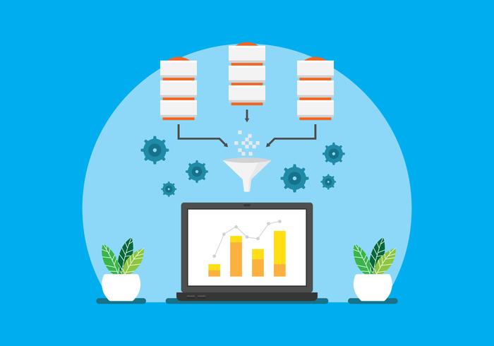 Data Mining-Verarbeitungskonzept vektor