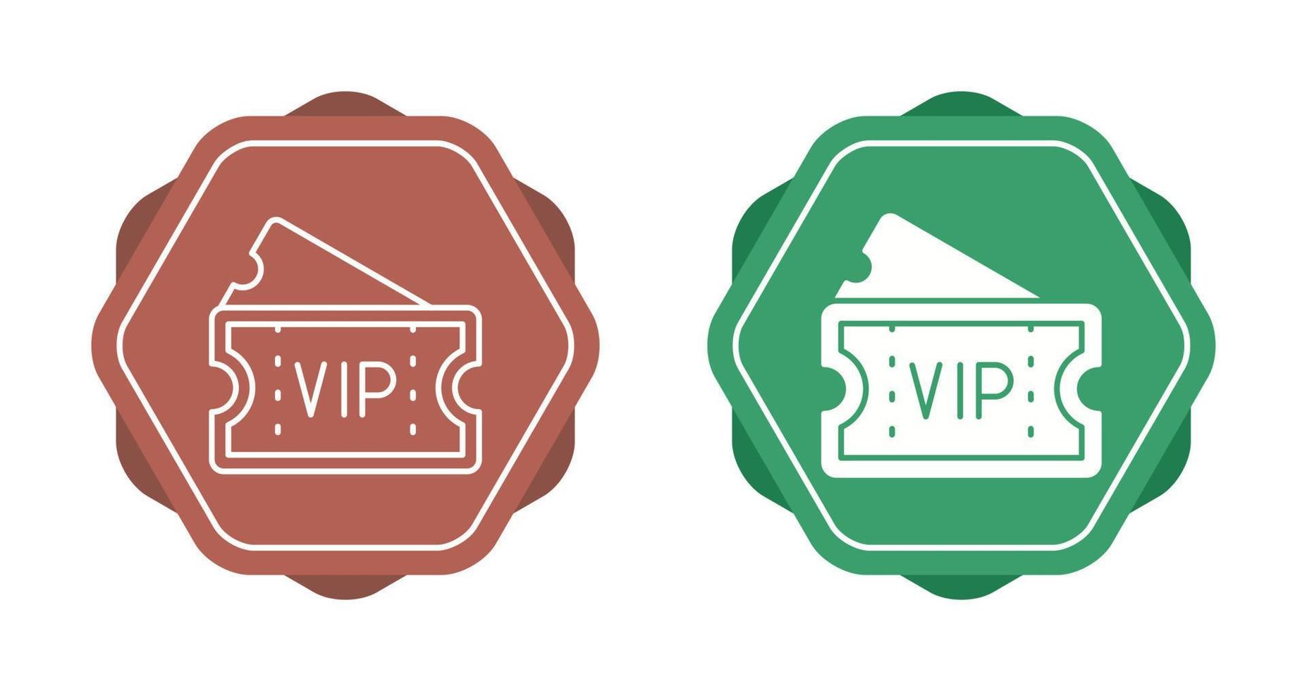 VIP-Privileg-Vektorsymbol vektor