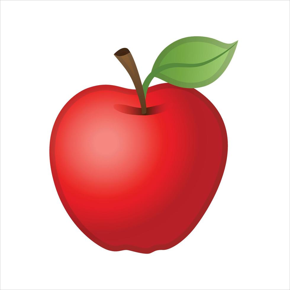 äpple illustration vektor