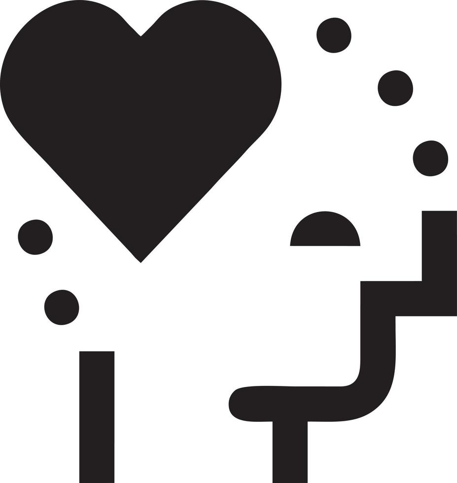 Liebe Symbol Symbol Vektor Bild. Illustration von das Valentinstag Tag Symbol. eps 10