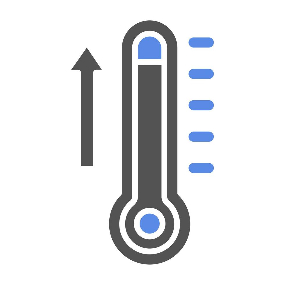 uppvärmning vektor ikon stil