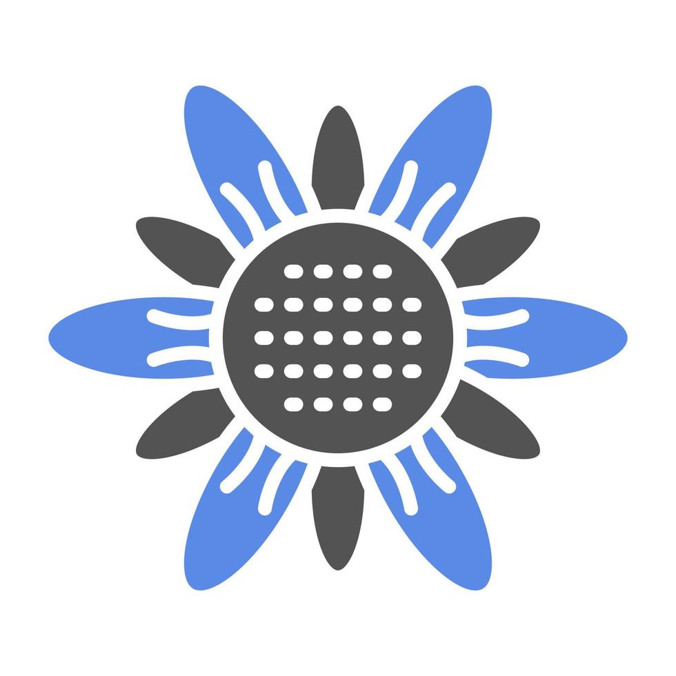 Sonnenblume Vektor Symbol Stil