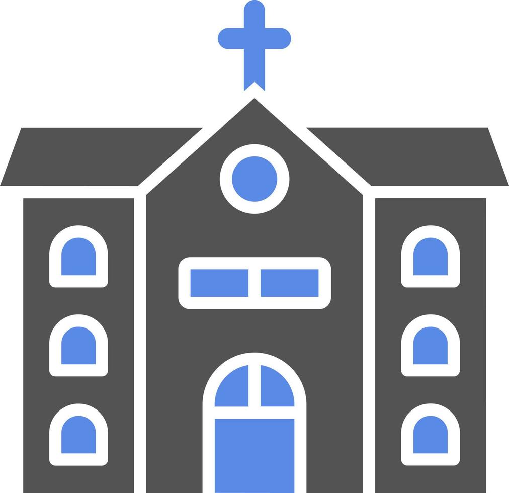 Kirche Vektor Symbol Stil