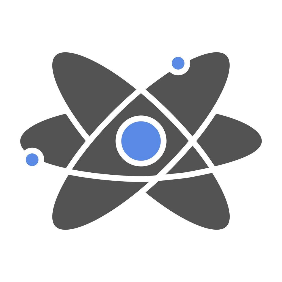 Atom Vektor Symbol Stil