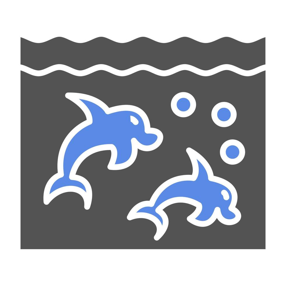 Fisch Vektor Symbol Stil