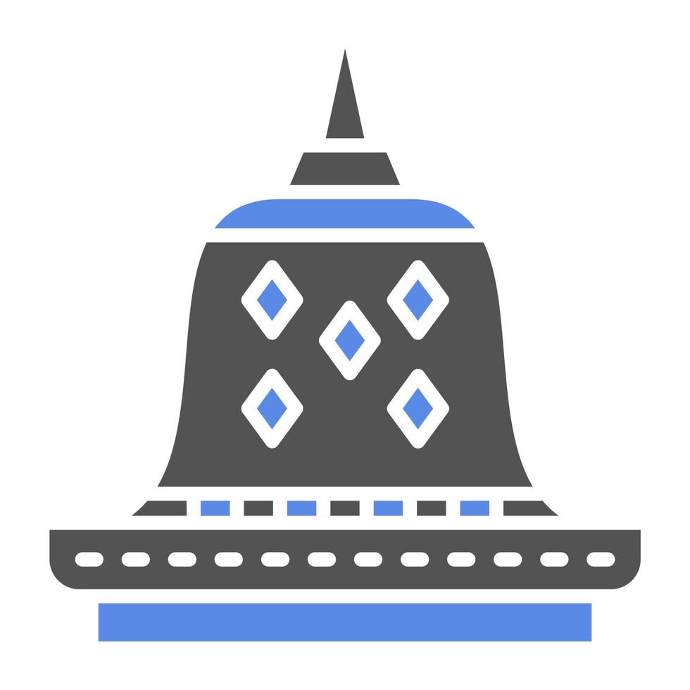 Borobudur Vektor Symbol Stil