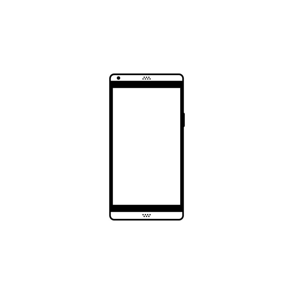 realistisch modern Smartphone Vektor Symbol