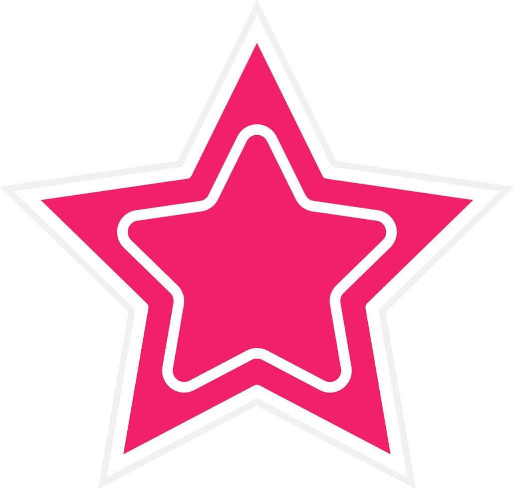 Star Vektor Symbol Stil