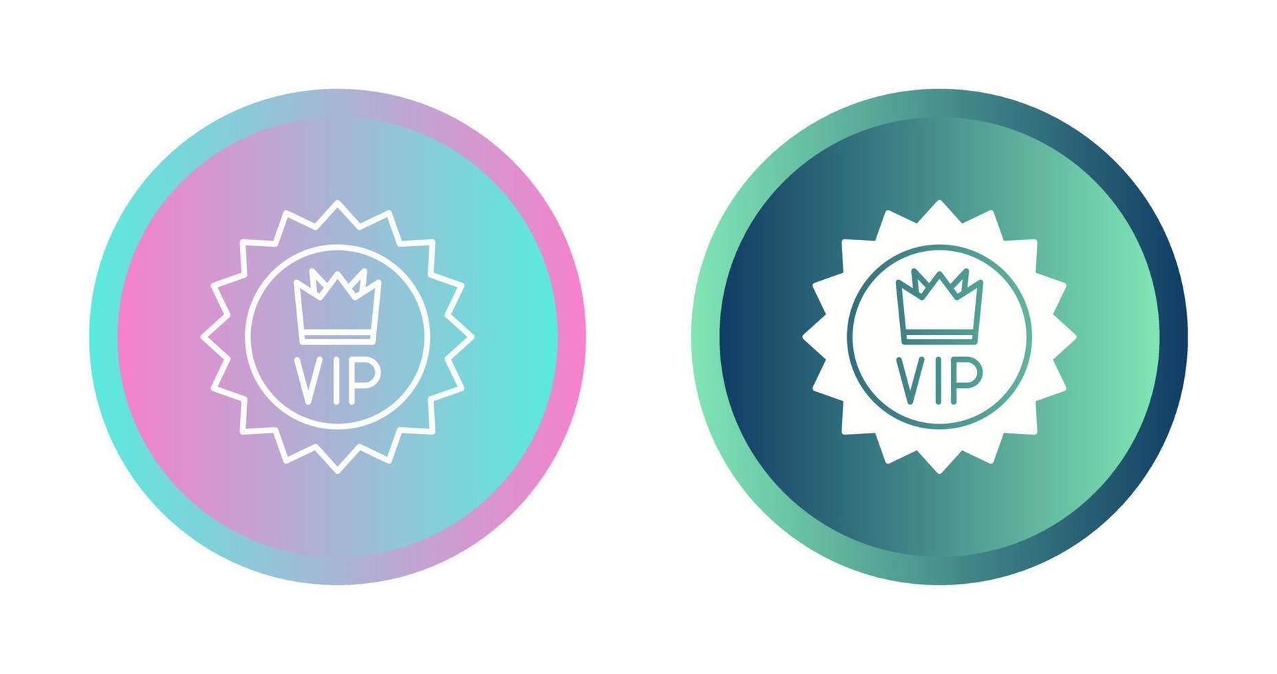 VIP-Vektorsymbol vektor