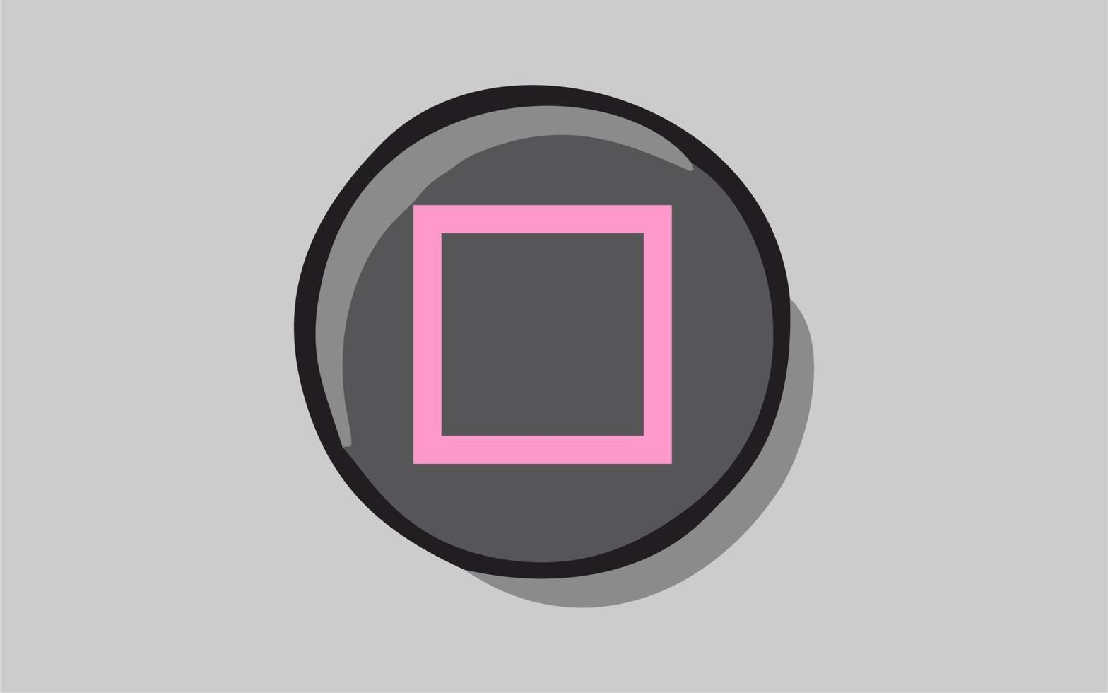 joystick ikon tecken spel logotyp neon. vektor illustration, gaming kreativ begrepp platt design. avlägsen joystick med stor knappar former eller form för nörd spelare
