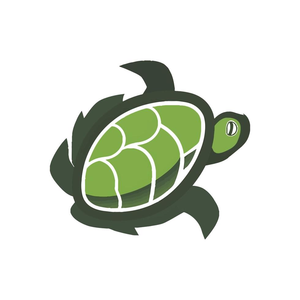 abstrakt sköldpadda logotyp ikon design, vektor illustration, vektor stock bild, sköldpadda tecken symbol