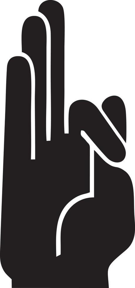 hand ikon symbol vektor bild. illustration av de isolerat finger hand Rör mänsklig design. eps 10