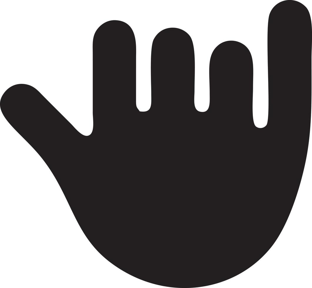 hand ikon symbol vektor bild. illustration av de isolerat finger hand Rör mänsklig design. eps 10