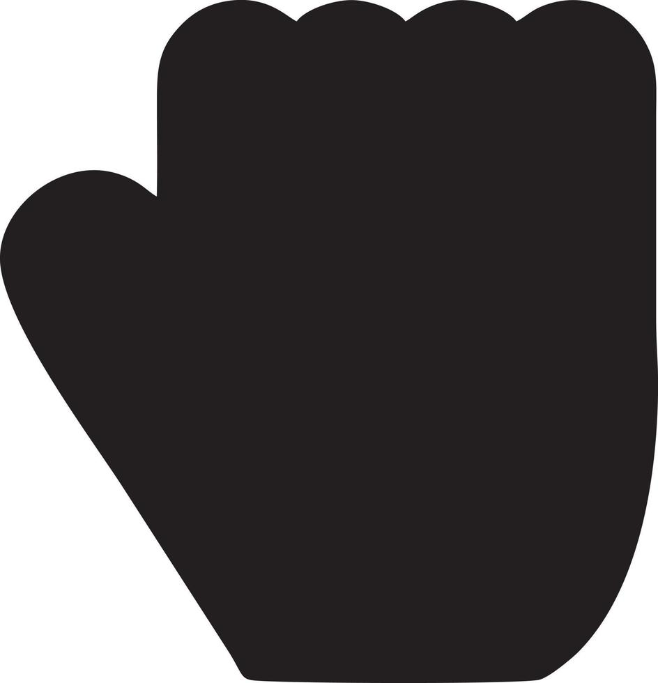 Hand Symbol Symbol Vektor Bild. Illustration von das isoliert Finger Hand berühren Mensch Design. eps 10