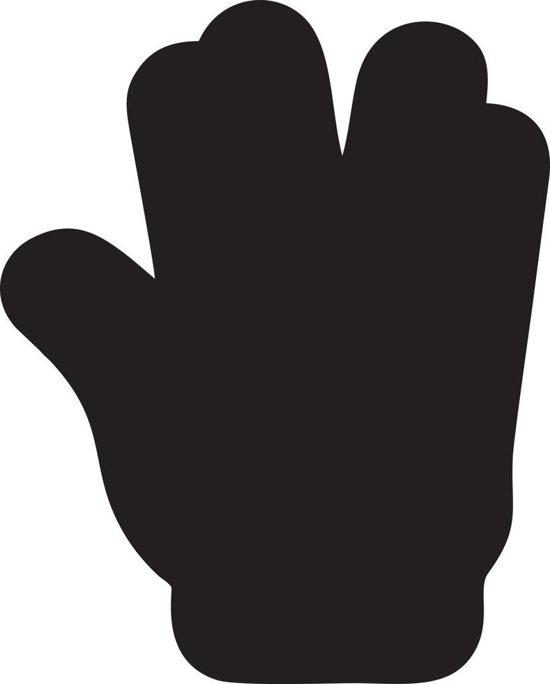 Hand Symbol Symbol Vektor Bild. Illustration von das isoliert Finger Hand berühren Mensch Design. eps 10