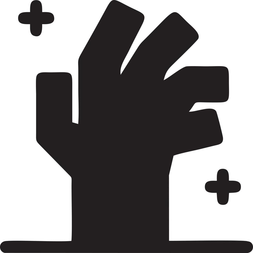 Hand Symbol Symbol Vektor Bild. Illustration von das isoliert Finger Hand berühren Mensch Design. eps 10