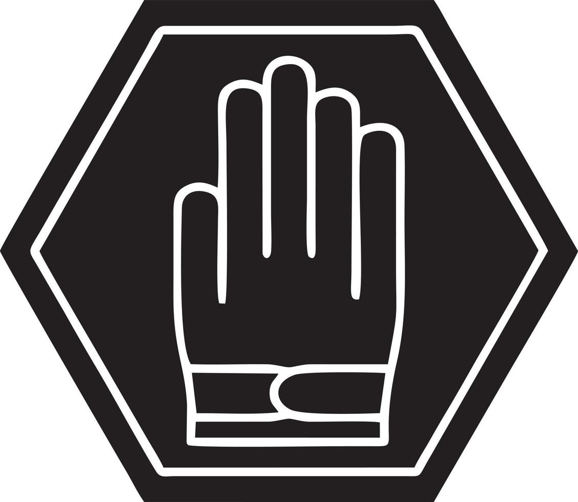 hand ikon symbol vektor bild. illustration av de isolerat finger hand Rör mänsklig design. eps 10