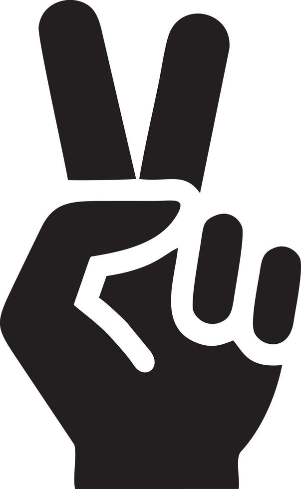 Hand Symbol Symbol Vektor Bild. Illustration von das isoliert Finger Hand berühren Mensch Design. eps 10