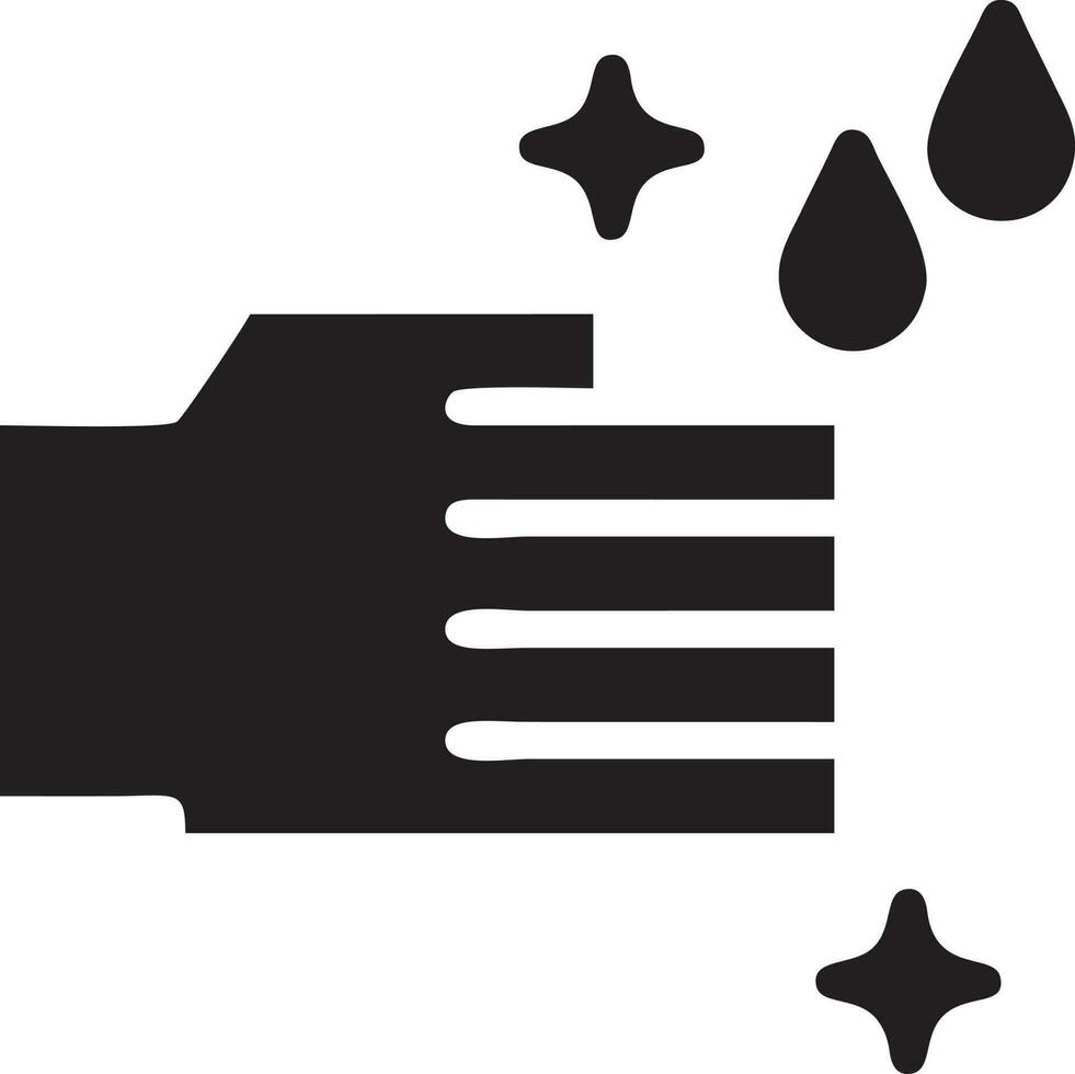 Hand Symbol Symbol Vektor Bild. Illustration von das isoliert Finger Hand berühren Mensch Design. eps 10