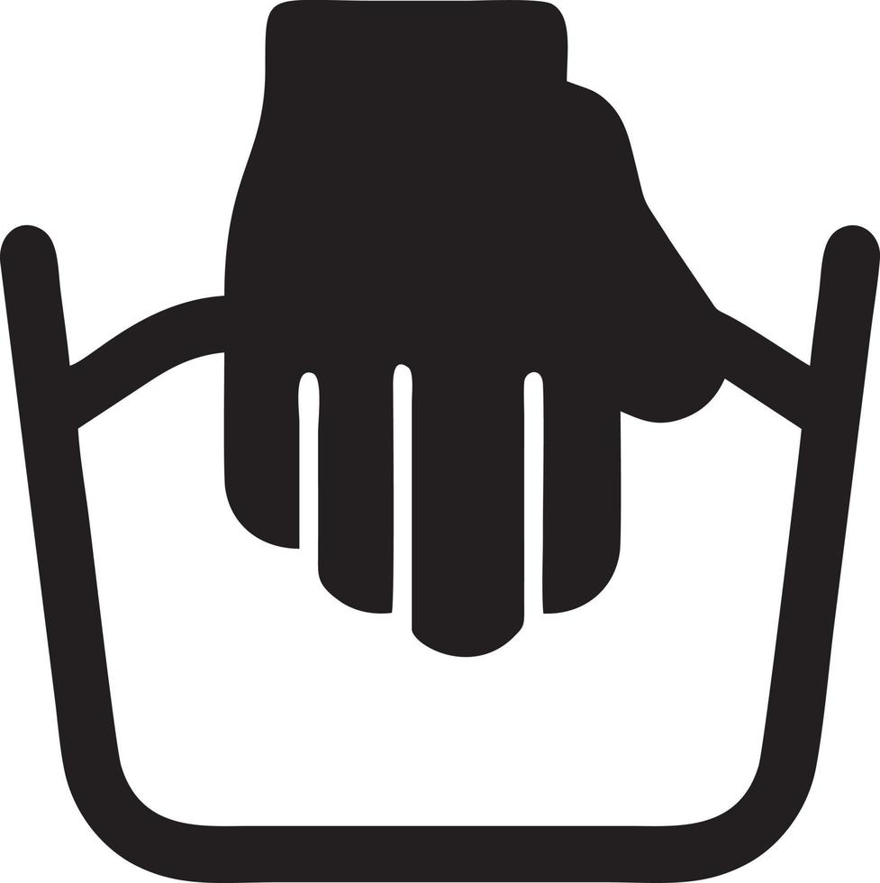 hand ikon symbol vektor bild. illustration av de isolerat finger hand Rör mänsklig design. eps 10