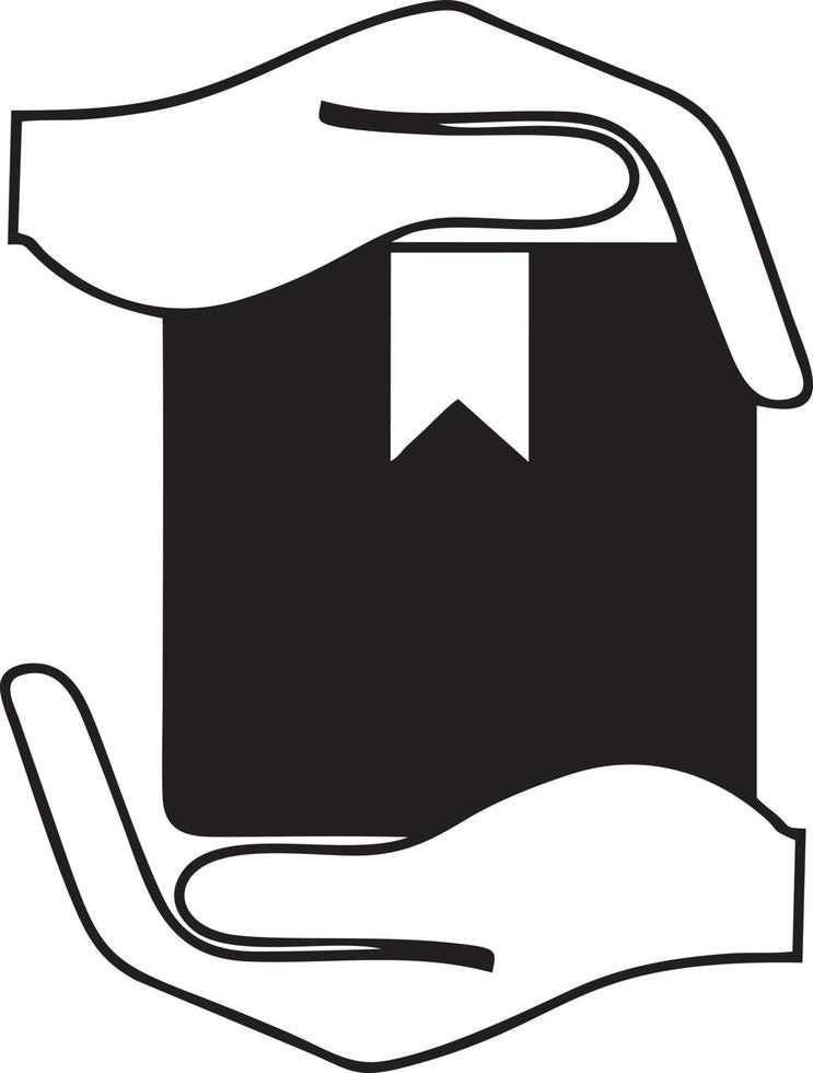 Hand Symbol Symbol Vektor Bild. Illustration von das isoliert Finger Hand berühren Mensch Design. eps 10