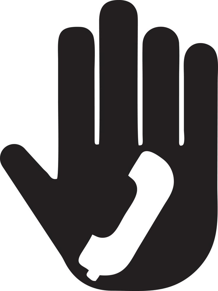 Hand Symbol Symbol Vektor Bild. Illustration von das isoliert Finger Hand berühren Mensch Design. eps 10