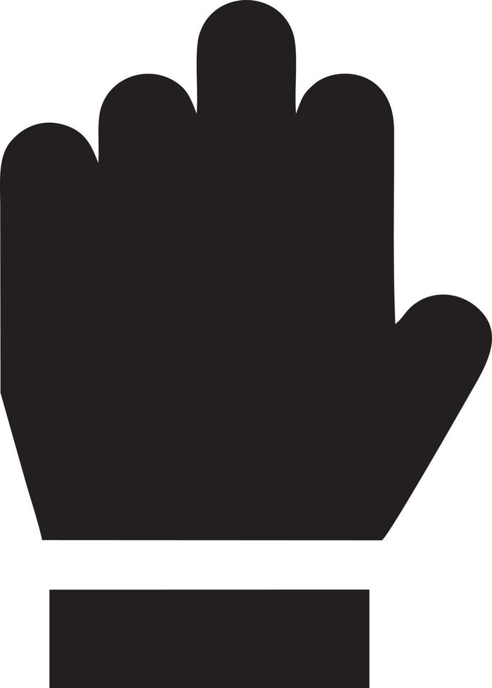 hand ikon symbol vektor bild. illustration av de isolerat finger hand Rör mänsklig design. eps 10