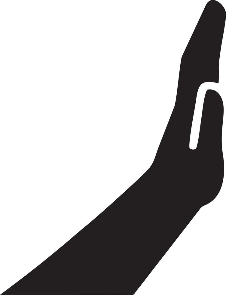 hand ikon symbol vektor bild. illustration av de isolerat finger hand Rör mänsklig design. eps 10