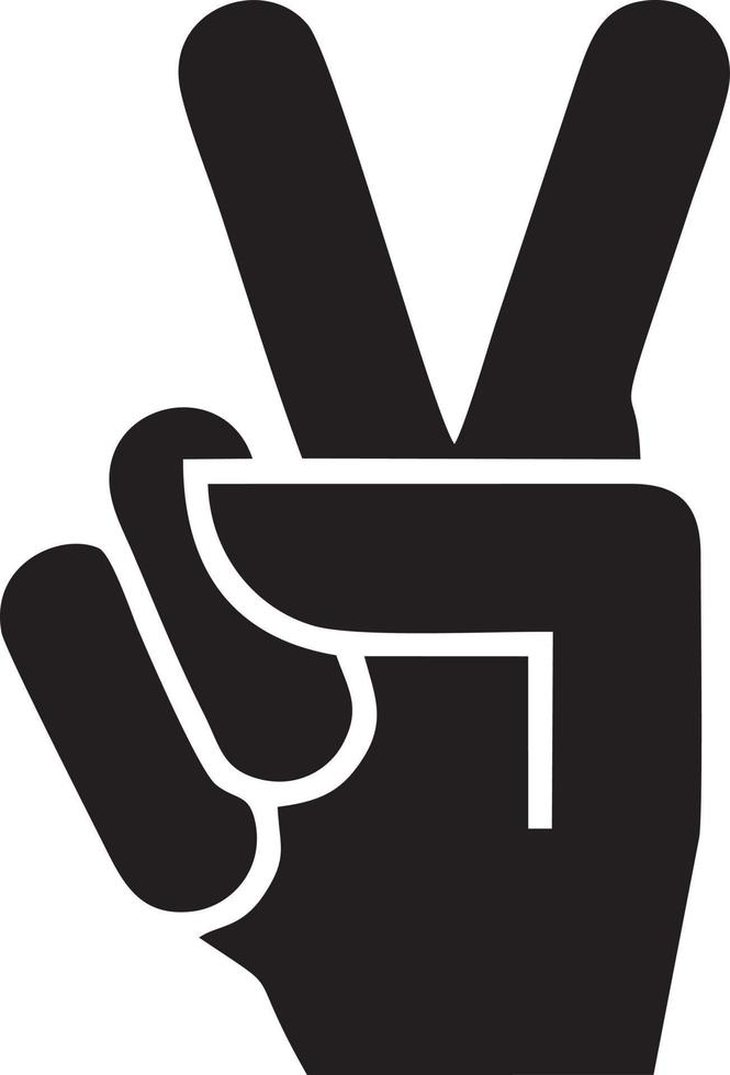 Hand Symbol Symbol Vektor Bild. Illustration von das isoliert Finger Hand berühren Mensch Design. eps 10