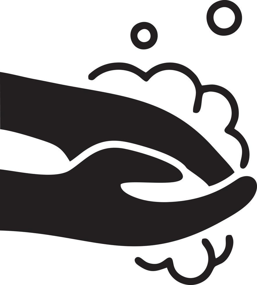 Hand Symbol Symbol Vektor Bild. Illustration von das isoliert Finger Hand berühren Mensch Design. eps 10