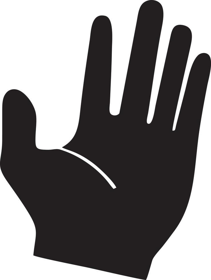 hand ikon symbol vektor bild. illustration av de isolerat finger hand Rör mänsklig design. eps 10