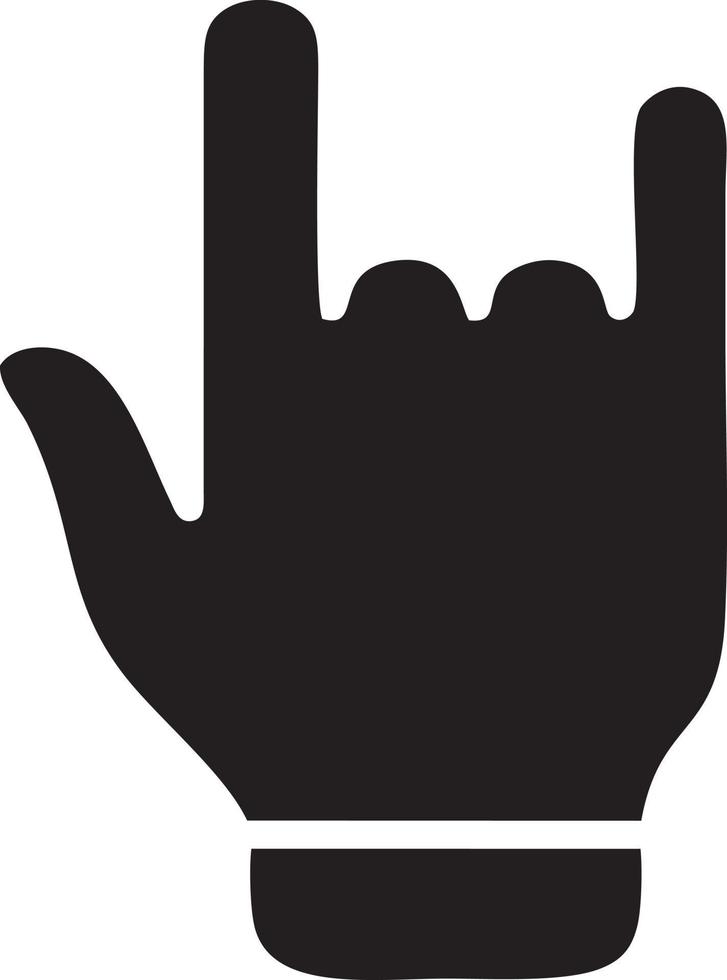 Hand Symbol Symbol Vektor Bild. Illustration von das isoliert Finger Hand berühren Mensch Design. eps 10