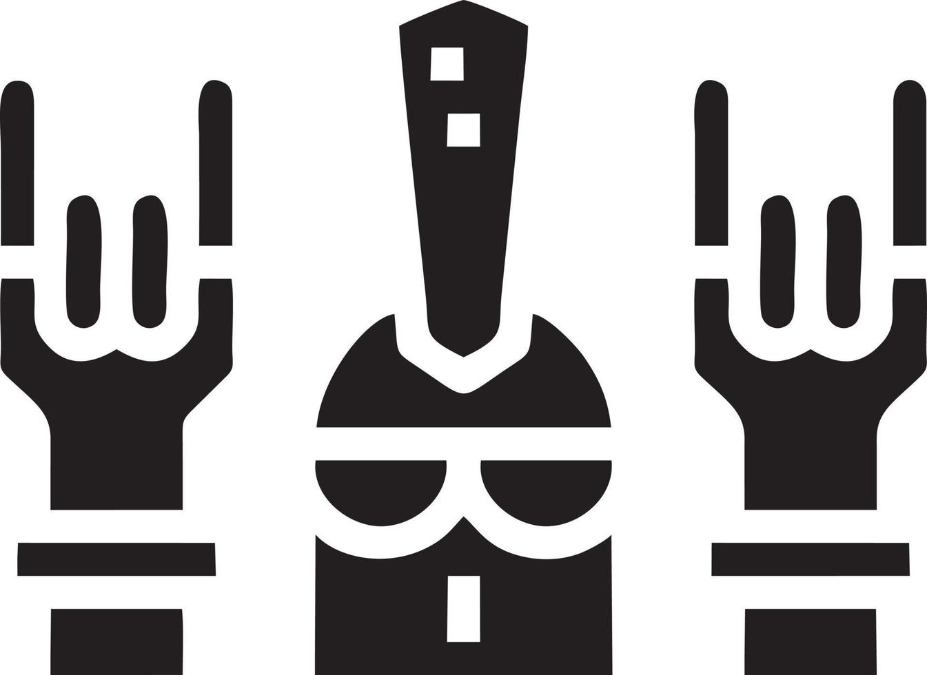 Hand Symbol Symbol Vektor Bild. Illustration von das isoliert Finger Hand berühren Mensch Design. eps 10