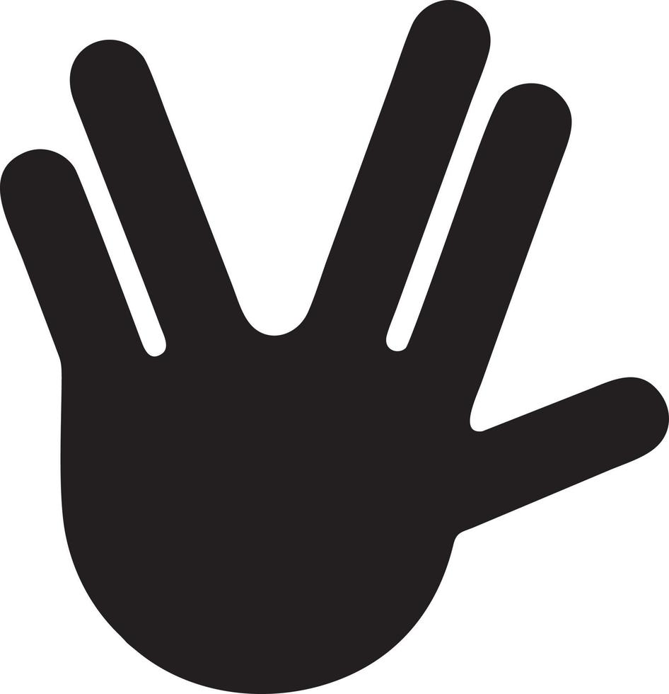 hand ikon symbol vektor bild. illustration av de isolerat finger hand Rör mänsklig design. eps 10