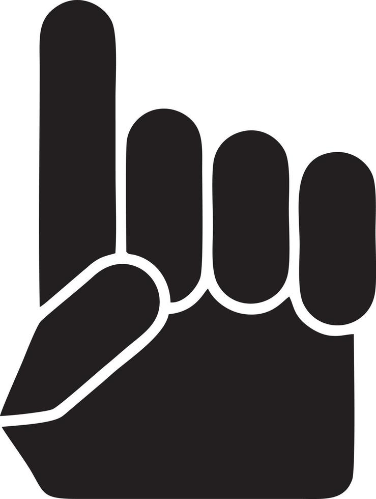 hand ikon symbol vektor bild. illustration av de isolerat finger hand Rör mänsklig design. eps 10