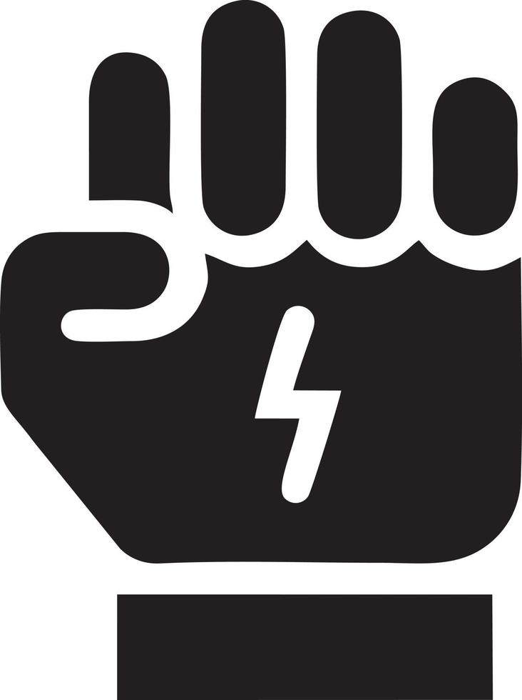 Hand Symbol Symbol Vektor Bild. Illustration von das isoliert Finger Hand berühren Mensch Design. eps 10