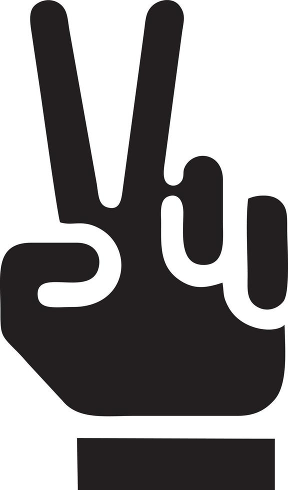 Hand Symbol Symbol Vektor Bild. Illustration von das isoliert Finger Hand berühren Mensch Design. eps 10