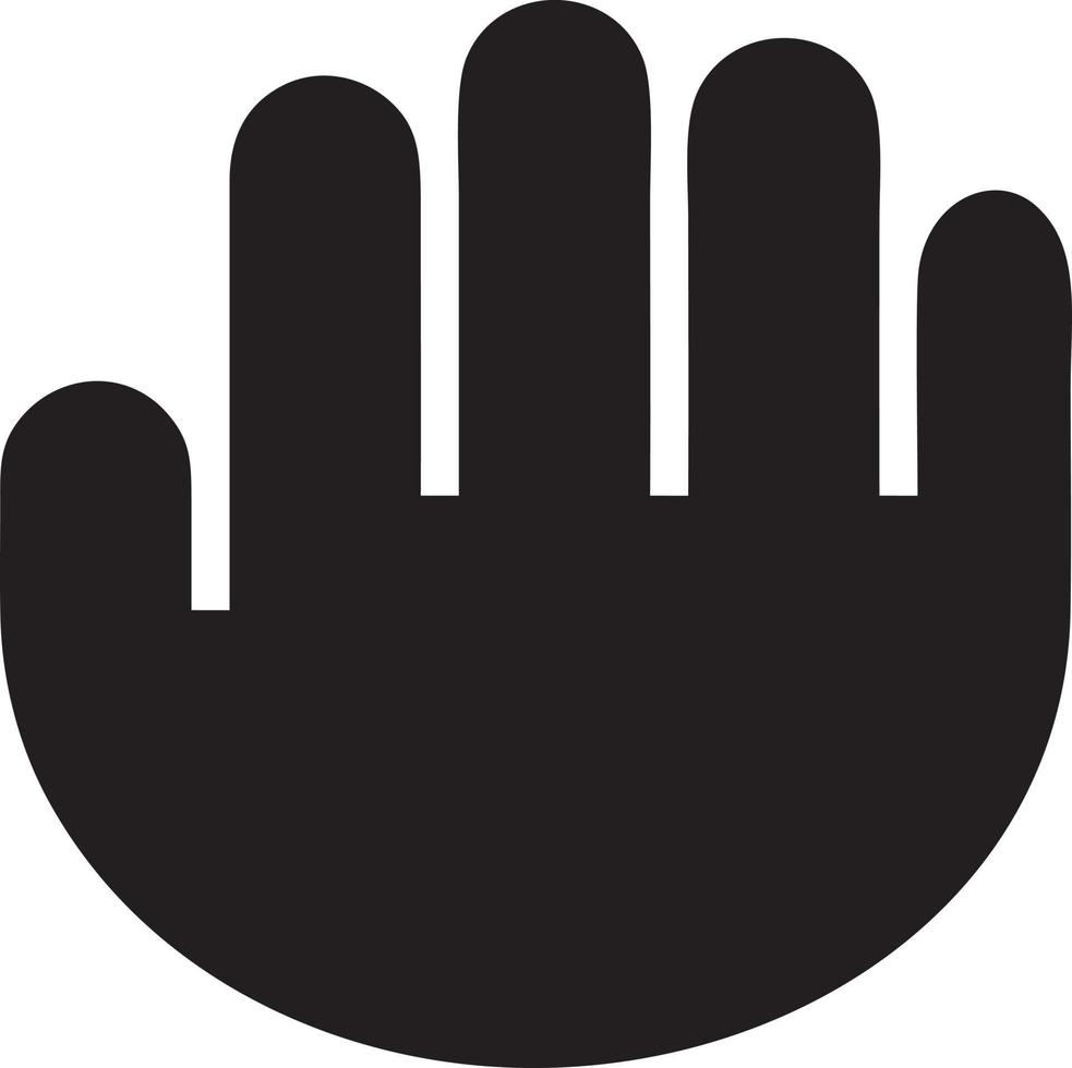 hand ikon symbol vektor bild. illustration av de isolerat finger hand Rör mänsklig design. eps 10