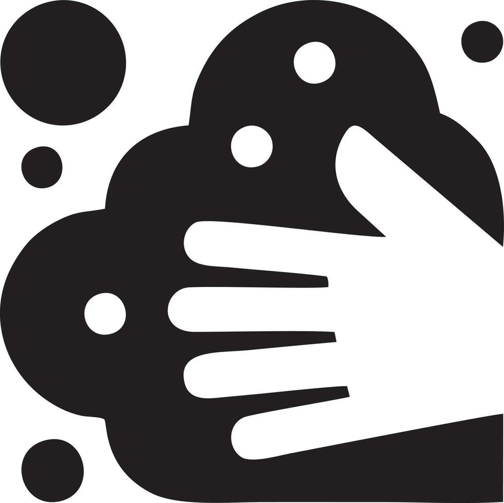 Hand Symbol Symbol Vektor Bild. Illustration von das isoliert Finger Hand berühren Mensch Design. eps 10