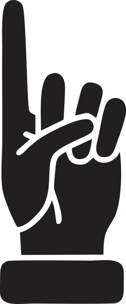 hand ikon symbol vektor bild. illustration av de isolerat finger hand Rör mänsklig design. eps 10