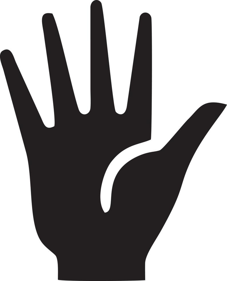 hand ikon symbol vektor bild. illustration av de isolerat finger hand Rör mänsklig design. eps 10