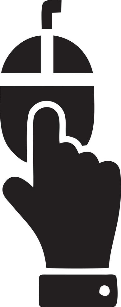 hand ikon symbol vektor bild. illustration av de isolerat finger hand Rör mänsklig design. eps 10